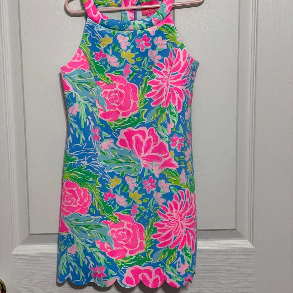 Lilly Pulitzer Bunny Business Children’s size 7 Tabby Shift Dress
